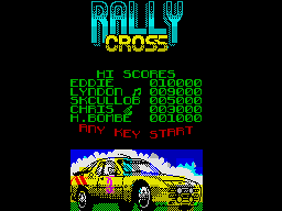 Rally Cross Simulator (1990)(Codemasters)